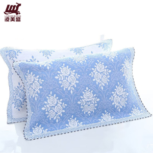 凌美盛 枕巾加大加厚柔软不掉色吸汗四季52*75毛圈枕头巾/个