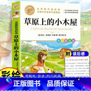 草原上的小木屋 [正版]草原上的小木屋名师教你读经典 三年级四年级课外书小学班主任儿童文学经典名著中小学生课外阅读书籍