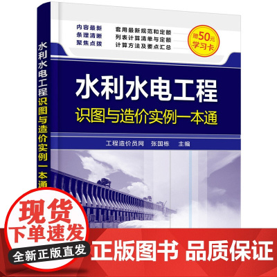 水利水电工程识图与造价实例一本通 张国栋 化学工业出版社 正版书籍