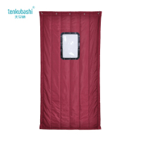 天空桥 棉门帘 MML-171酒红色40*60cm八层棉 平方米