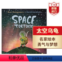 [正版]太空乌龟 英文原版 Space Tortoise 名家精品绘本 低幼亲子故事 英语启蒙故事书 搭大大的城市小小