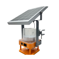 欧辉照明(OHUIZAOMIN) OHJW3145 3W LED 太阳能声光警示灯 IP66 DC3.7V