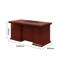 臻远 ZY-BGZ-15办公家具油漆办公桌职员电脑桌写字台主管经理桌1.6米