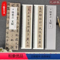 [正版]陆柬之 文赋 经典碑帖临摹卡 3册全文 近距离临摹字卡 行书书法毛笔练字帖 原碑帖附简体旁注 安徽美术出版社