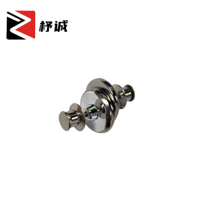 杼诚窗帘对吸金属纽扣直接2cm/对