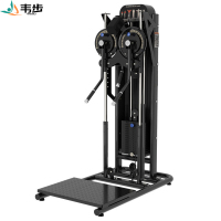 康力强KLQ8001健身房多功能蝴蝶机侧平举夹胸训练一体双臂机肩部训练侧平举训练器(黑色)