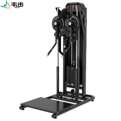 康力强KLQ8001健身房多功能蝴蝶机侧平举夹胸训练一体双臂机肩部训练侧平举训练器(黑色)