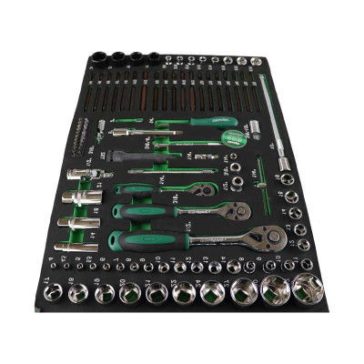 长鹿 122件套筒快修工具托 122件 套