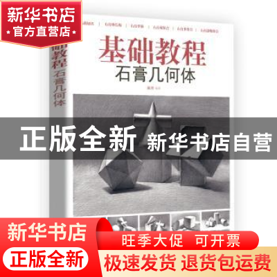 正版 基础教程:石膏几何体 陈博 中国华侨出版社 9787511385635