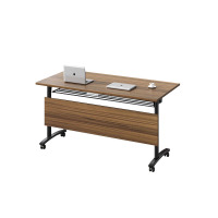 锦北 折叠桌培训桌办公桌可移动拼接会议桌双人长条桌 1600*500*750