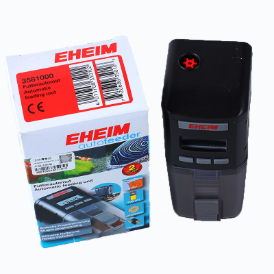 德国伊罕数字显示自动喂食器鱼缸鱼饲料乌龟智能定时投食器