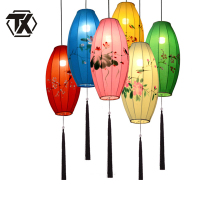 铁迅布艺橄榄灯笼X36 个