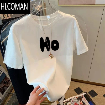HLCOMAN新款日系男士短袖潮牌t恤原宿半袖夏季港风学生潮流宽松半袖上衣
