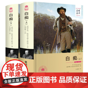 白痴(上下册名家名译全译本) 陀思妥耶夫斯基 西安交通大学出版社 正版书籍