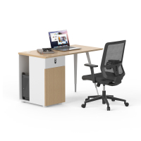 高乐昇奥钢架办公桌带柜ZH6001办公桌张