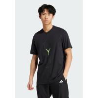 Adidas/阿迪达斯男士运动T恤短袖快干透气网球印花休闲服饰