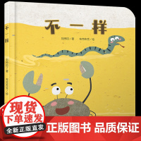 中少阳光图书馆 不一样 精装绘本0-4岁幼儿启蒙认知图画故事书 亲子睡前读物 认知“相同”和“不同”的启蒙绘