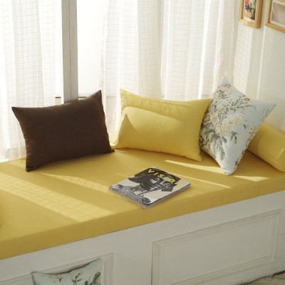 家柏饰(CORATED)高密度海绵飘窗垫窗台垫定做沙发垫北欧阳台垫榻榻米可机卡座 14号色 18cm飘窗垫