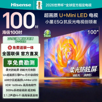 海信电视小墨100E5Q 100英寸 超画质U+Mini LED 300Hz高刷 DeepSeek 智能柔光防眩液晶电视