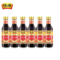 恒顺金优香醋550ml*6瓶(特级)固态发酵酿造食醋镇江香醋