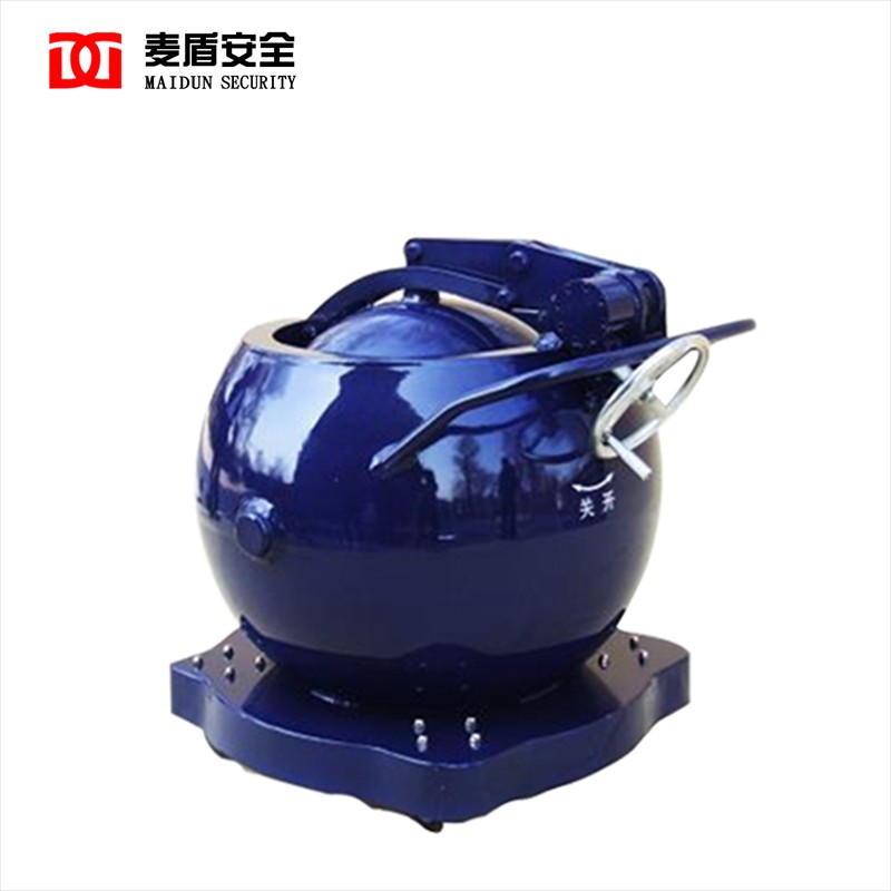 防爆球2kg tnt拖车脚轮式防爆罐防爆毯地铁车站机场防爆桶港口码头