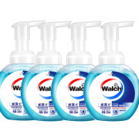 威露士(Walch)泡沫洗手液 健康呵护225ml×4瓶 抑菌消毒99.9% 家庭用自然清新