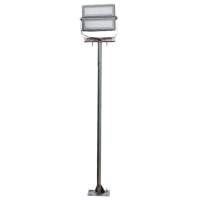 简鼎 JD7113 200W(含1.5米灯杆) AC220V IP66 5700K LED三防灯(计价单位:个) 灰色