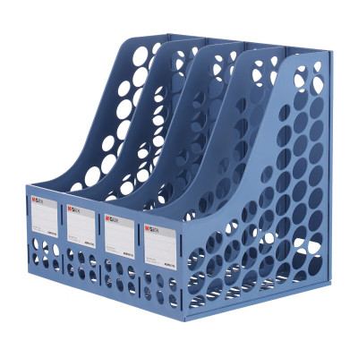 晨光 M&G 四联文件框 PP ADM94740 长320mm宽255mm高320mm (蓝色) 个