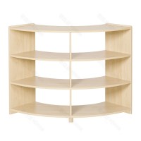 华森葳儿童家具 3层90度弧形柜-百搭