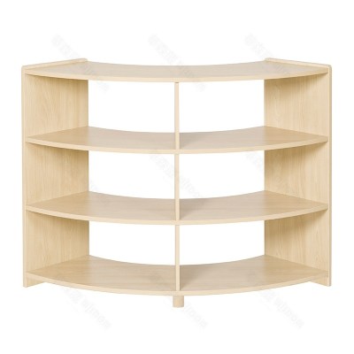 华森葳儿童家具 3层90度弧形柜-百搭