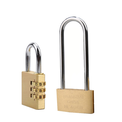 珩祺 HQ-X2352 铜挂锁密码锁防水防锈箱包锁机箱电表箱通用锁 (单位:把) 黄色