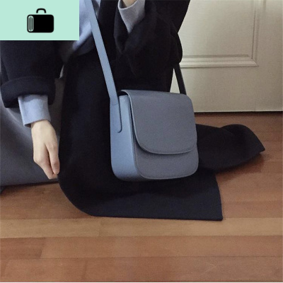 包包女2020新款简约百搭ins超火包斜跨chic单肩马鞍包少女小挎包NEW LAKE女斜挎包