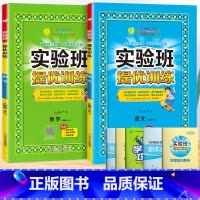 语文+数学[人教版]。 四年级上 [正版]2024春新版实验班提优训练一年级上册二年级下册三年级四五六语文数学英语全套书