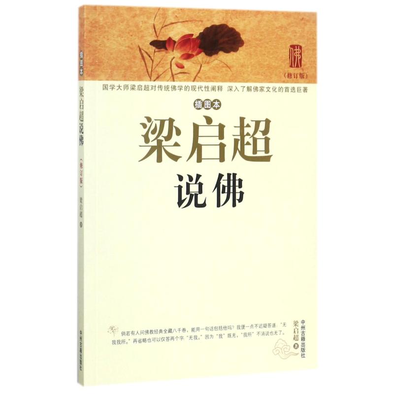 梁启超说佛(插图本)