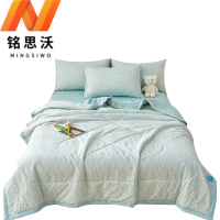 铭思沃夏被三件套1.2*2.0米床 安妮蓝 套