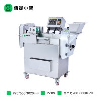 佰晟小智 智能多功能切菜机 NJ038 双头变频多功能切菜机