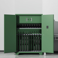 富路达加厚款军绿色钢制存放柜密码锁1.5米高