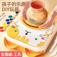 软陶泥儿童电动陶艺机小学生陶土泥工具套装手工diy制作玩具1663