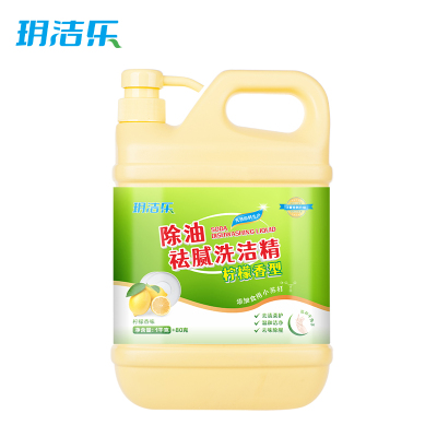 玥洁乐 洗洁精 柠檬香型1.08kg*10瓶/箱