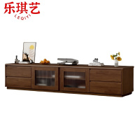 乐琪艺 实木电视柜 胡桃色 180*40*42cm 个