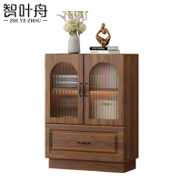 智叶舟矮柜800*365*1068mm台