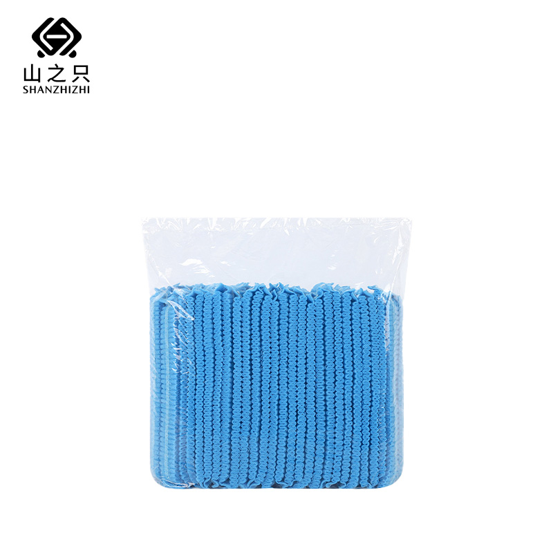 山之只 防尘 一次性棉纱帽子 21寸100个/包