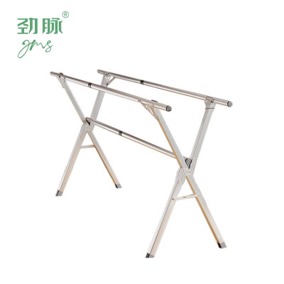 劲脉 折叠晾衣架 三杆方管1.6米 个