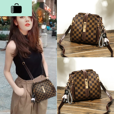 小包包女2020上新时尚韩版百搭单肩斜挎水桶包ins夏季时尚女包潮NEW LAKE女士单肩包