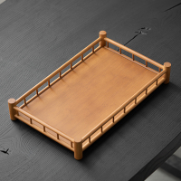 苏氏陶瓷(SUSHI CERAMICS)知雅收纳盘茶叶茶具收纳盒茶具配件