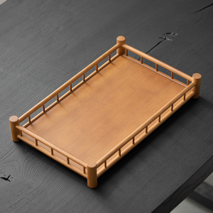 苏氏陶瓷(SUSHI CERAMICS)知雅收纳盘茶叶茶具收纳盒茶具配件