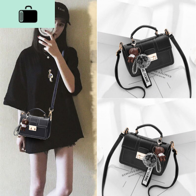 ins单肩包2019新款韩版少女斜挎时尚小包包女学生女士百搭秋冬NEW LAKE女士单肩包