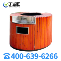 丁当匠金属果皮箱垃圾箱垃圾桶站台大型果皮箱垃圾桶垃圾箱A135