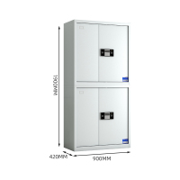 臻远 ZY50212012保密柜密码文件柜保密档案资料柜 分双节电子锁