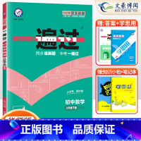 [数学]8下 华师版 八年级/初中二年级 [正版]2024版初中一遍过八年级上册下册数学语文英语物理政治历史地理生物人教
